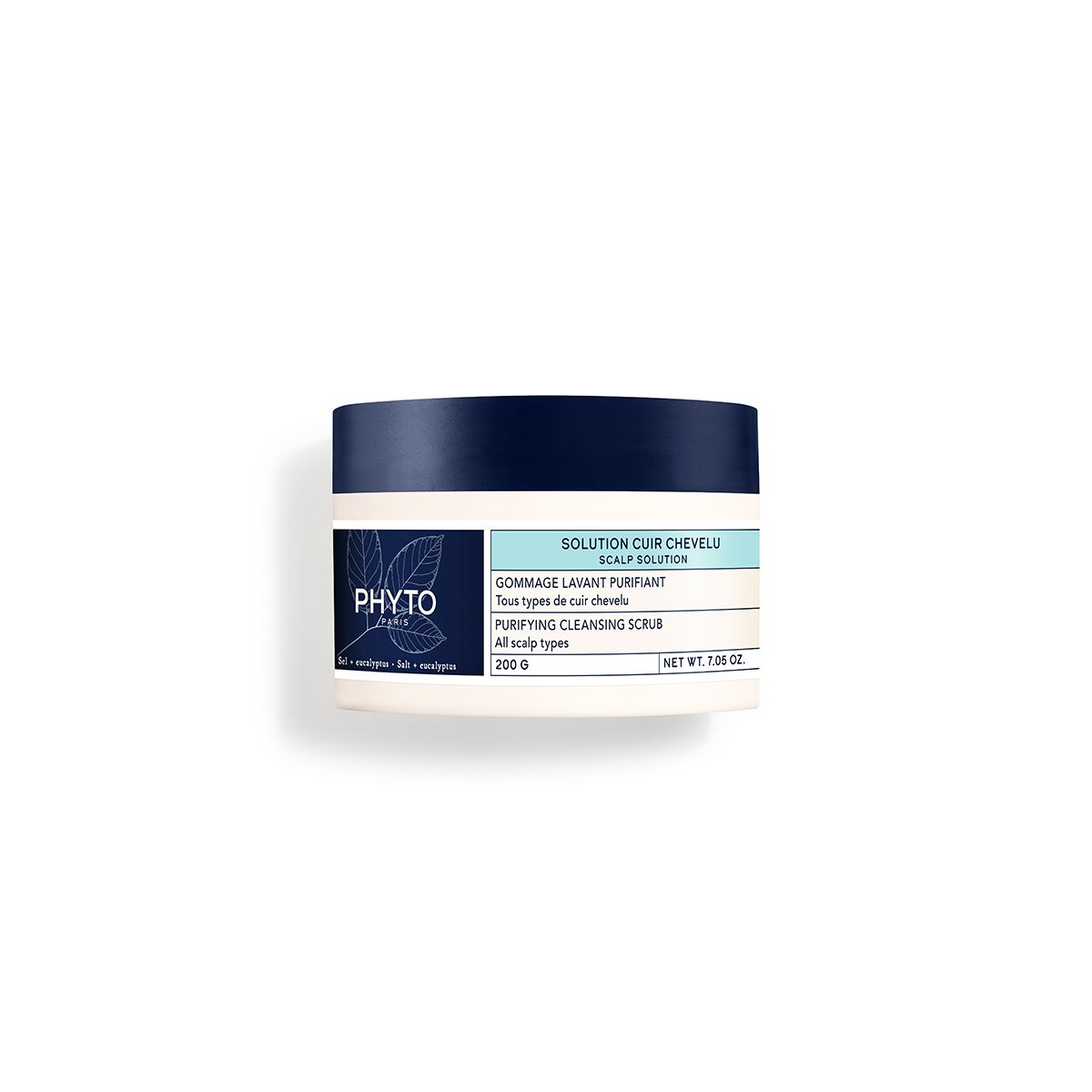 Solution Cuir Chevelu Gommage lavant purifiant