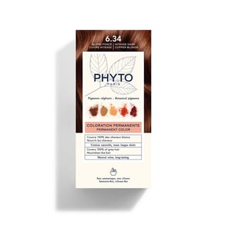 COLORATION PHYTO 6.34 Blond Foncé Cuivré